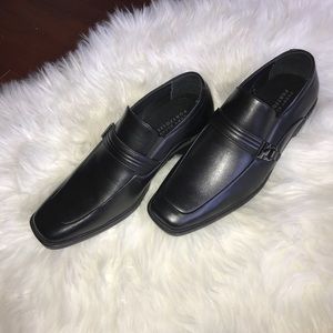 Perry Ellis Black Men Shoes NWT